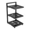 Height-Adjustable Stainless Steel Kitchen Storage Rack