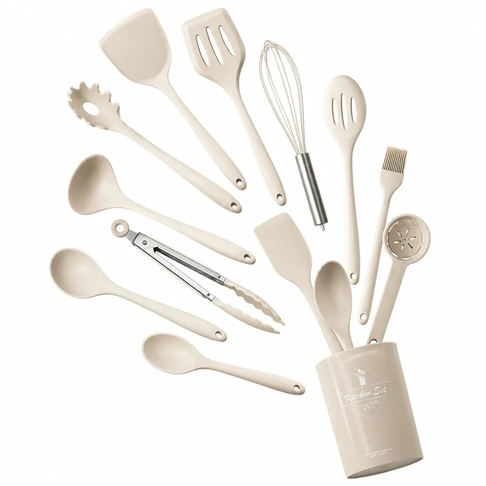 15Pcs Silicone Kitchen Utensil Set