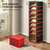 3/6/9-Tier Foldable Shoe Storage Cabinet