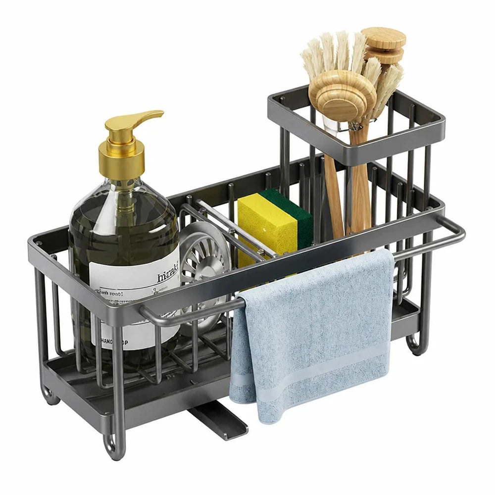 Carbon Steel Sink Sponge Drain Rack