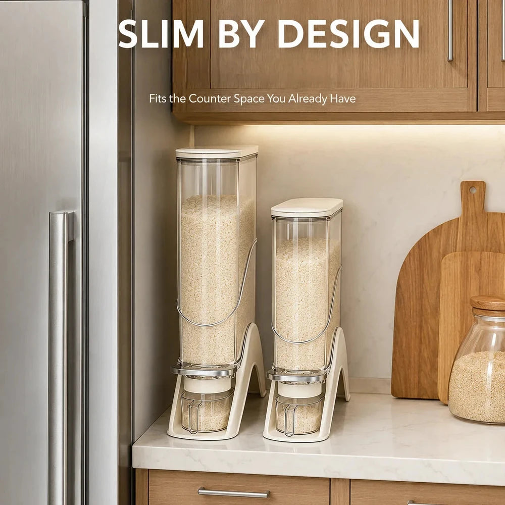 One-Touch Press Automatic Food Storage Container