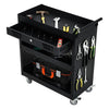 Mobile Steel Tool Cabinet – 4-Tier Storage Wagon