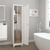 Broom Storage Cabinet With Locking Doors