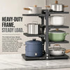 Height-Adjustable Stainless Steel Kitchen Storage Rack