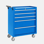 5 Drawer Rolling Tool Chest with Lock