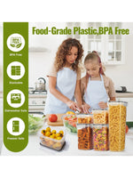 12pc Airtight Food Storage Containers with LIDS