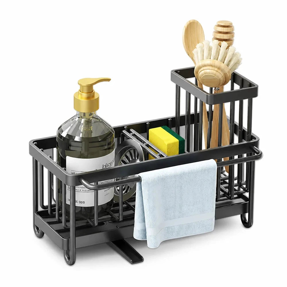 Carbon Steel Sink Sponge Drain Rack