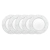 100 Silver Charger Plate Set