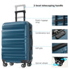 6-Piece ABS Hard-Shell Luggage Set
