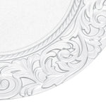 100 Silver Charger Plate Set