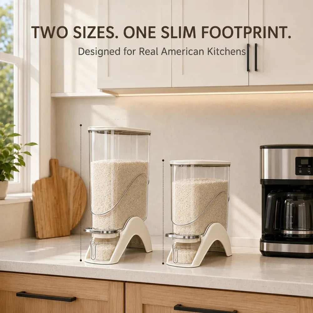 One-Touch Press Automatic Food Storage Container