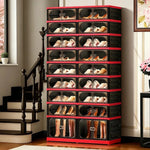 3/6/9-Tier Foldable Shoe Storage Cabinet