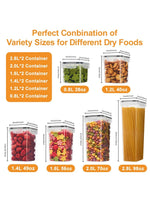 24/48pcs, Sealed Food Storage Containers with Lids