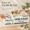 Coffee Bar Accessories Box for Kitchen Counter