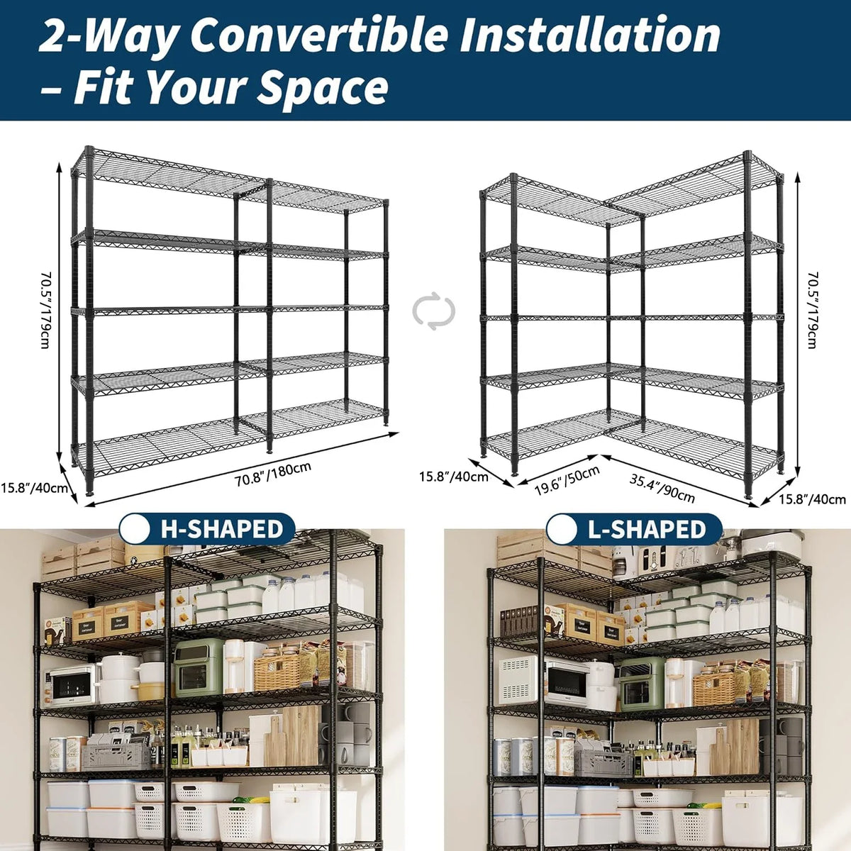 Heavy Duty Storage Shelves Tiers Metal Shelving