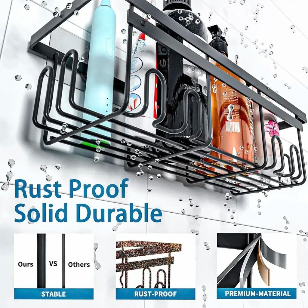 3/5 Pack Adhesive Shower Organizer