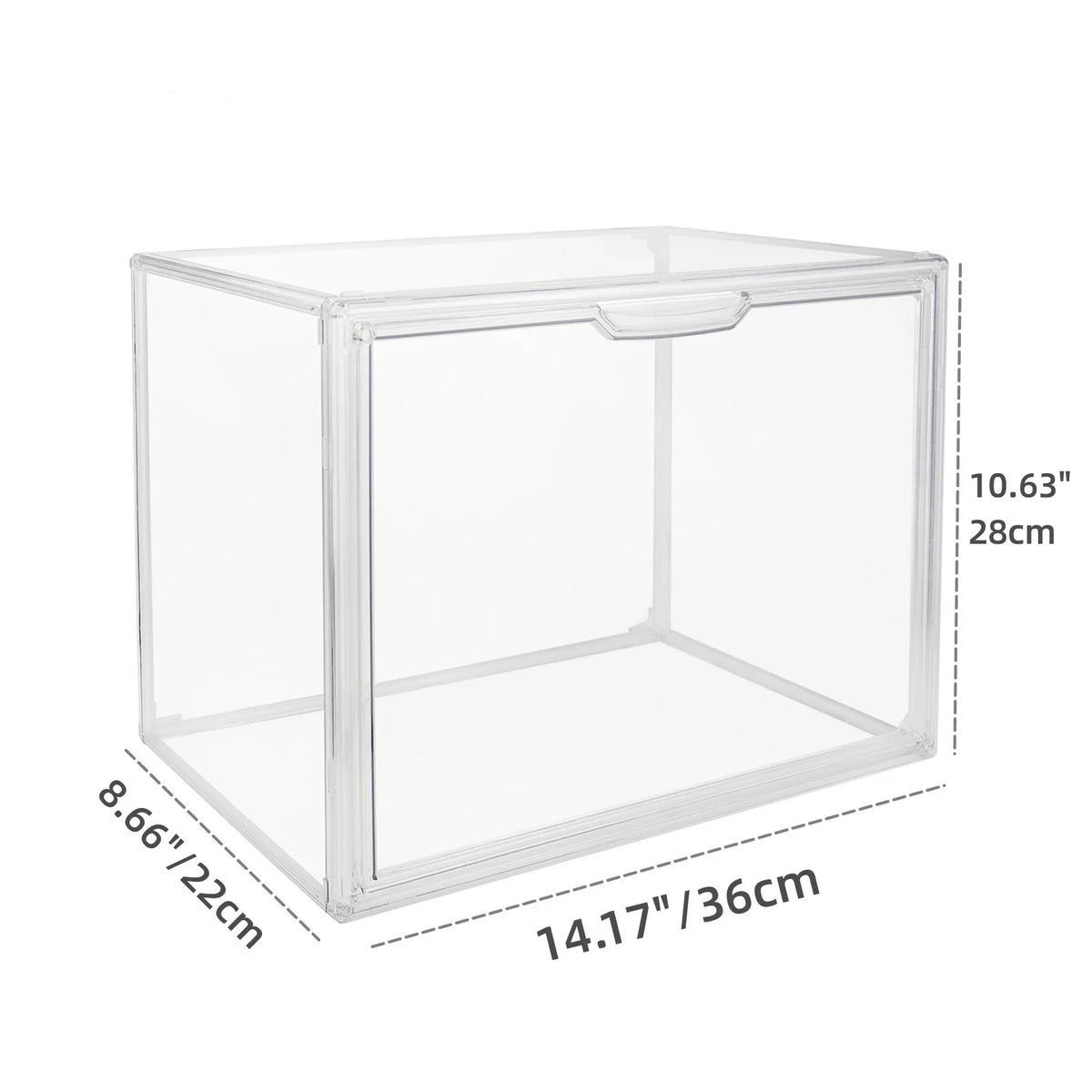 Clear Display Large Capacity Storage Box Organizer