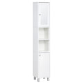 Tall Bathroom Storage Cabinet with Mirror