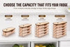 Egg Storage Box with Side Door