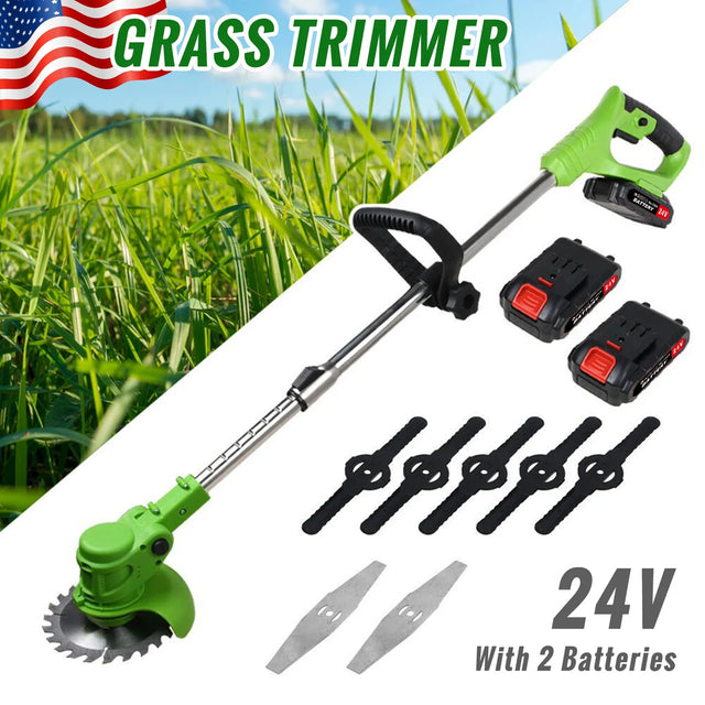 Weed Trimmer Lawn Electric Brushless 2-in-1 Cordless