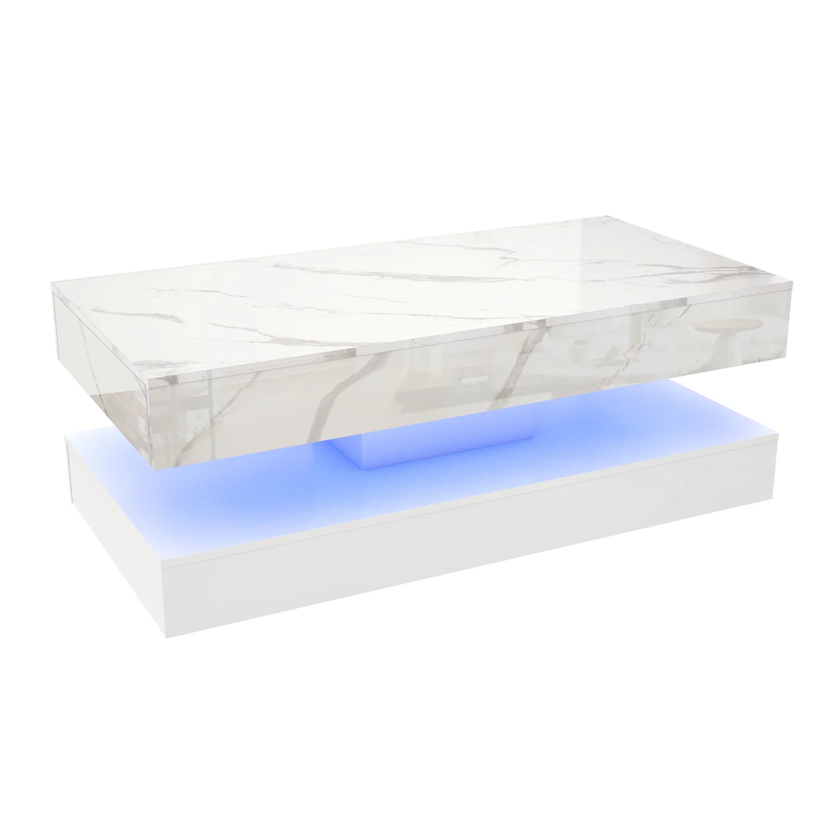 Modern Stylish Coffee Table with LED lights
