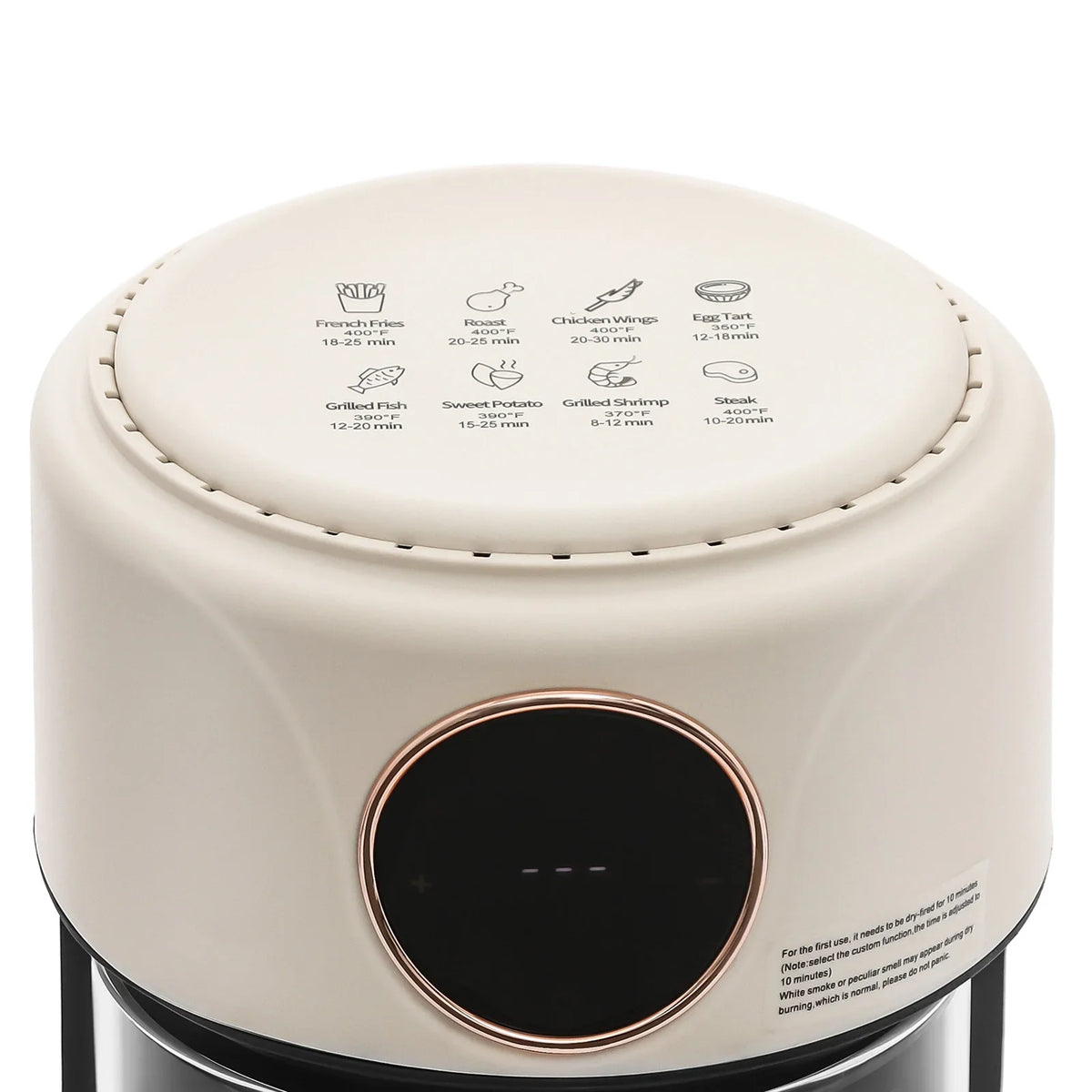 4.2L 1200W 360° Viewable Airy Fryer