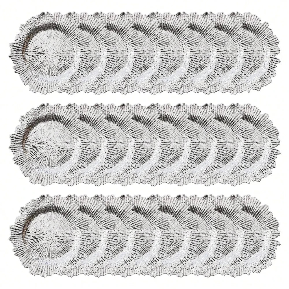24PC Charger Plastic Reef Plate