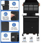 Heavy-Duty Tool Box with Detachable Storage
