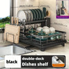 2-Tier Stainless Steel Dish Drying Rack