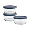 Glass Storage Containers Set of 3