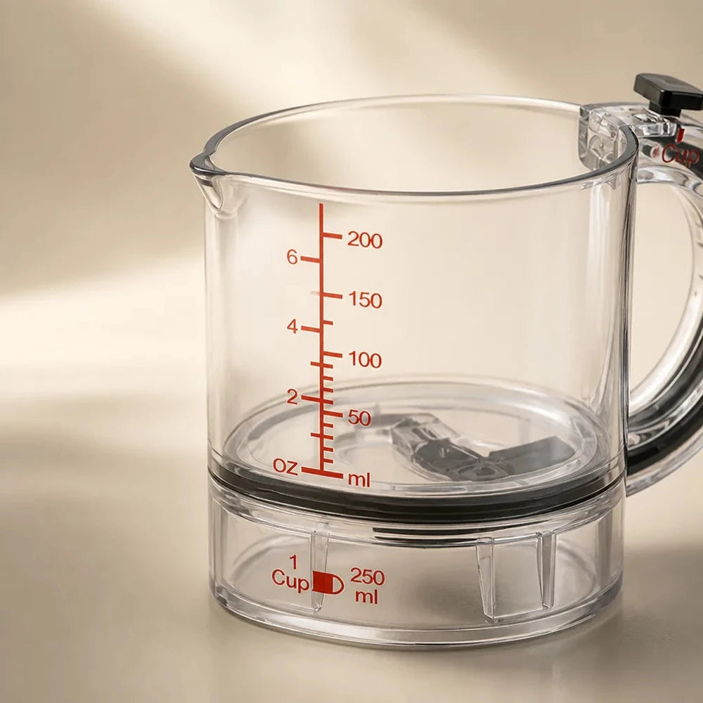 Norlin 4-in-1 Adjustable Measuring Cup
