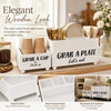 Coffee Bar Accessories Box for Kitchen Counter