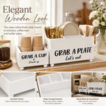 Coffee Bar Accessories Box for Kitchen Counter