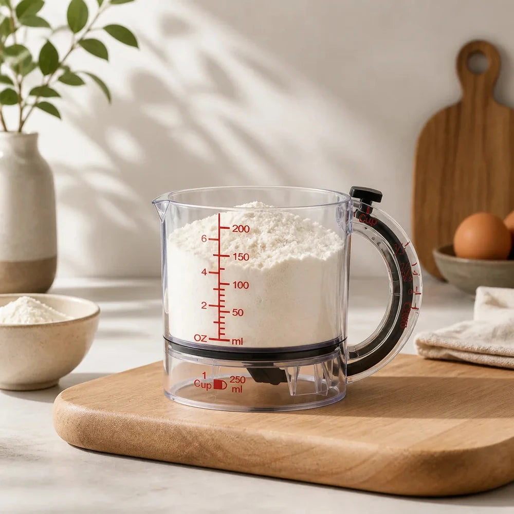 Norlin 4-in-1 Adjustable Measuring Cup