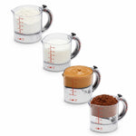 Norlin 4-in-1 Adjustable Measuring Cup