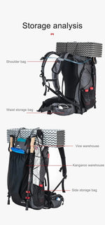Camping Hiking Packs Outdoor Bags Travel Backpacks