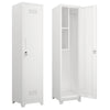 Broom Storage Cabinet With Locking Doors