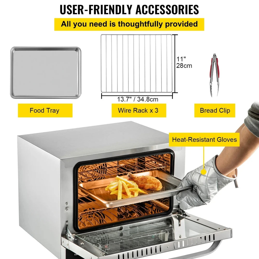 21L/47/L66L Commercial Multifunction Countertop Electric Oven