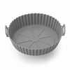 Avencea Silicone Baking Tray - circle grey