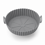 Avencea Silicone Baking Tray - circle grey