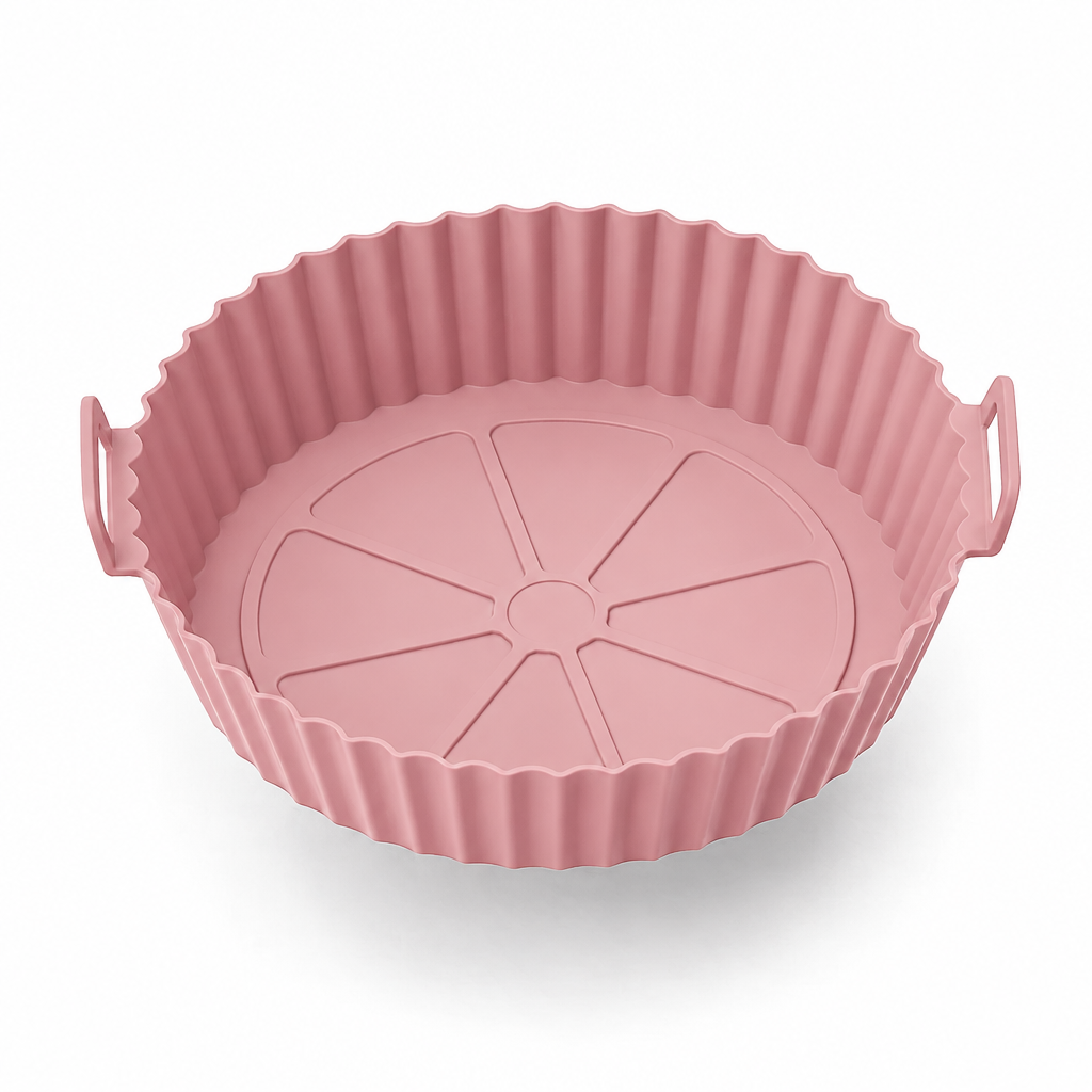 Avencea Silicone Baking Tray - circle pink
