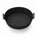 Avencea Silicone Baking Tray - circle black