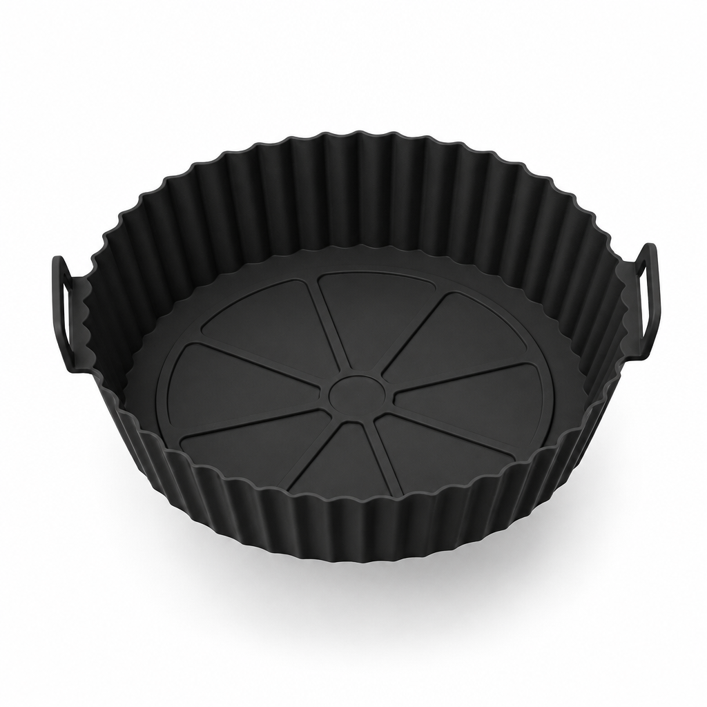 Avencea Silicone Baking Tray - circle black