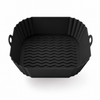 Avencea Silicone Baking Tray - square black