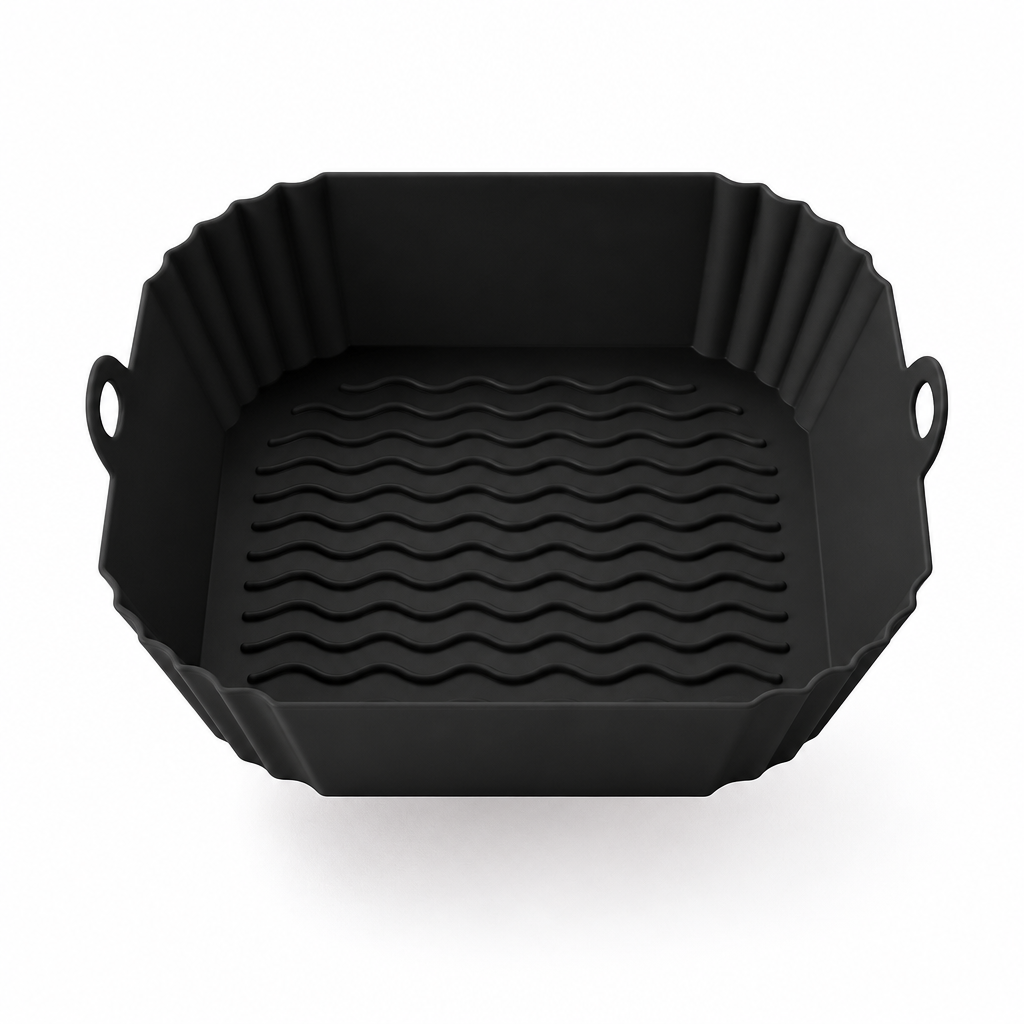 Avencea Silicone Baking Tray - square black