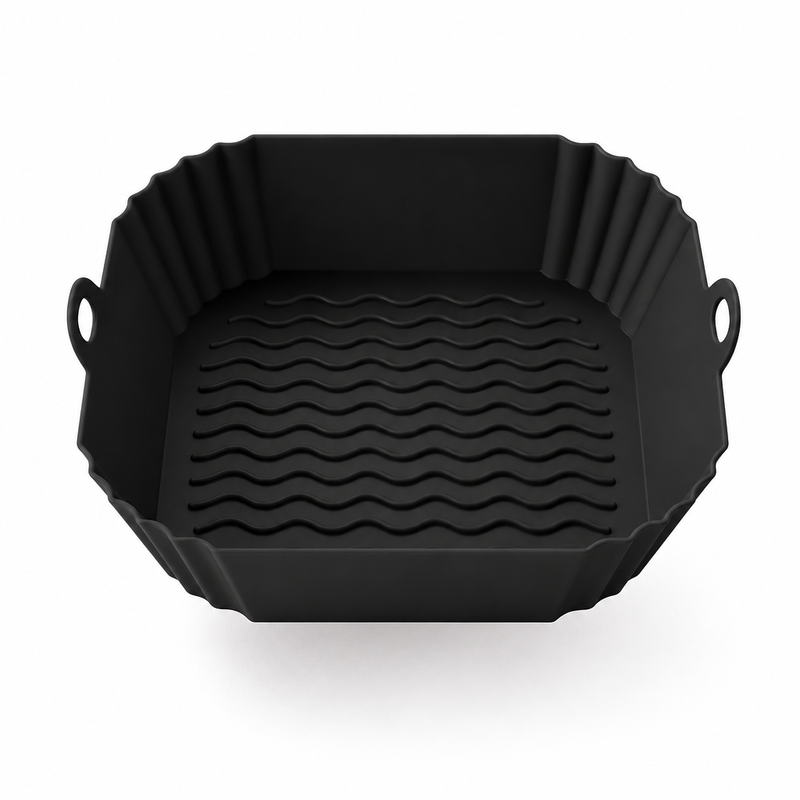 Avencea Silicone Baking Tray - square black