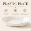 Plastic Fruit Bowl Stand with Metal Frame