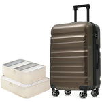 6-Piece ABS Hard-Shell Luggage Set