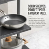 Height-Adjustable Stainless Steel Kitchen Storage Rack