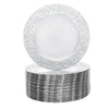 100 Silver Charger Plate Set